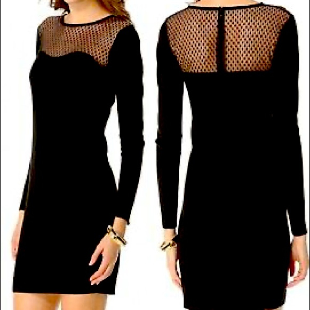 Diane Von Furstenberg Rosita Lace Silk Knit Lace Dress